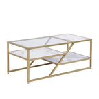 Table d'appoint en manguier doré/naturel en forme de C avec roulettes, 1 personne