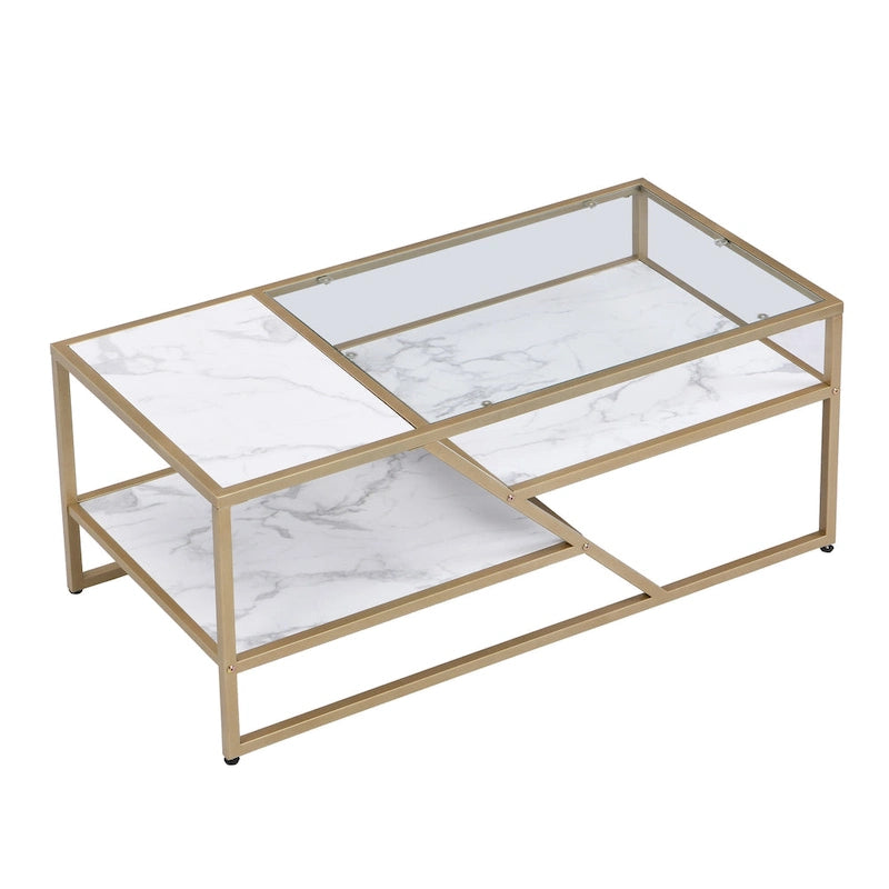 Table d'appoint en manguier doré/naturel en forme de C avec roulettes, 1 personne