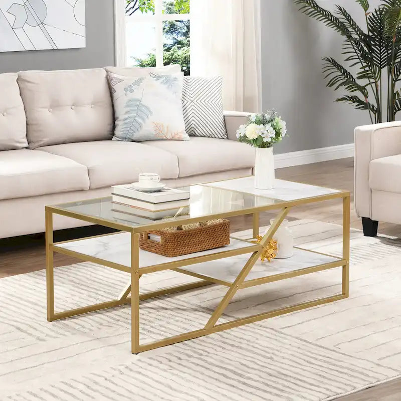 Table d'appoint en manguier doré/naturel en forme de C avec roulettes, 1 personne