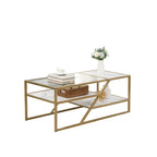 Table d'appoint en manguier doré/naturel en forme de C avec roulettes, 1 personne
