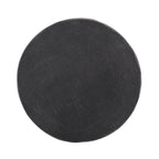 Table d'appoint en béton noir mat et cuivre – Intérieur et extérieur, 1 personne