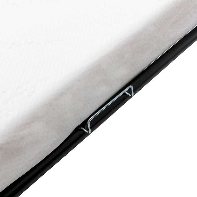Canapé-lit convertible 2 places gris / marron / noir, avec ports USB