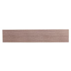 Console étroite en faux marbre noir/gris/beige — Base géométrique moderne en fer, assemblage par 1 personne