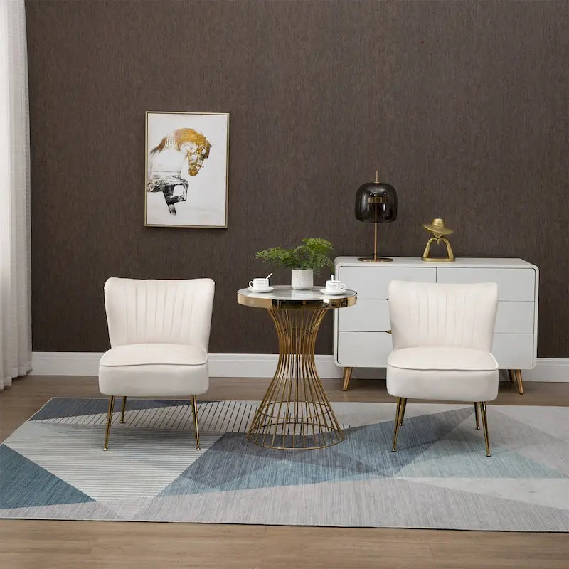 Chaise de salle à manger en velours, bleu/noir/vert/jaune/blanc, lot de 2