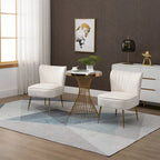 Chaise de salle à manger en velours, bleu/noir/vert/jaune/blanc, lot de 2