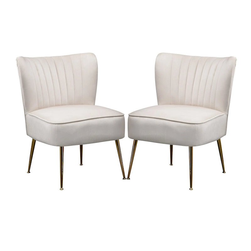 Chaise de salle à manger en velours, bleu/noir/vert/jaune/blanc, lot de 2