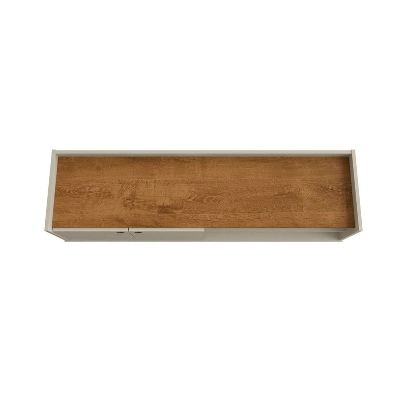 Meuble TV scandinave gris/blanc/marron rustique/noir/blanc cassé