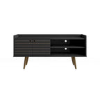 Meuble TV scandinave gris/blanc/marron rustique/noir/blanc cassé