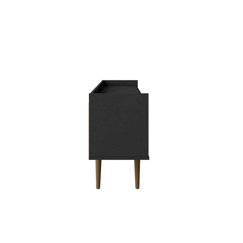 Meuble TV scandinave gris/blanc/marron rustique/noir/blanc cassé