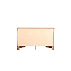 Commode de chambre, Cappuccino / Noir / Cerisier, Placage bois, 1 pièce