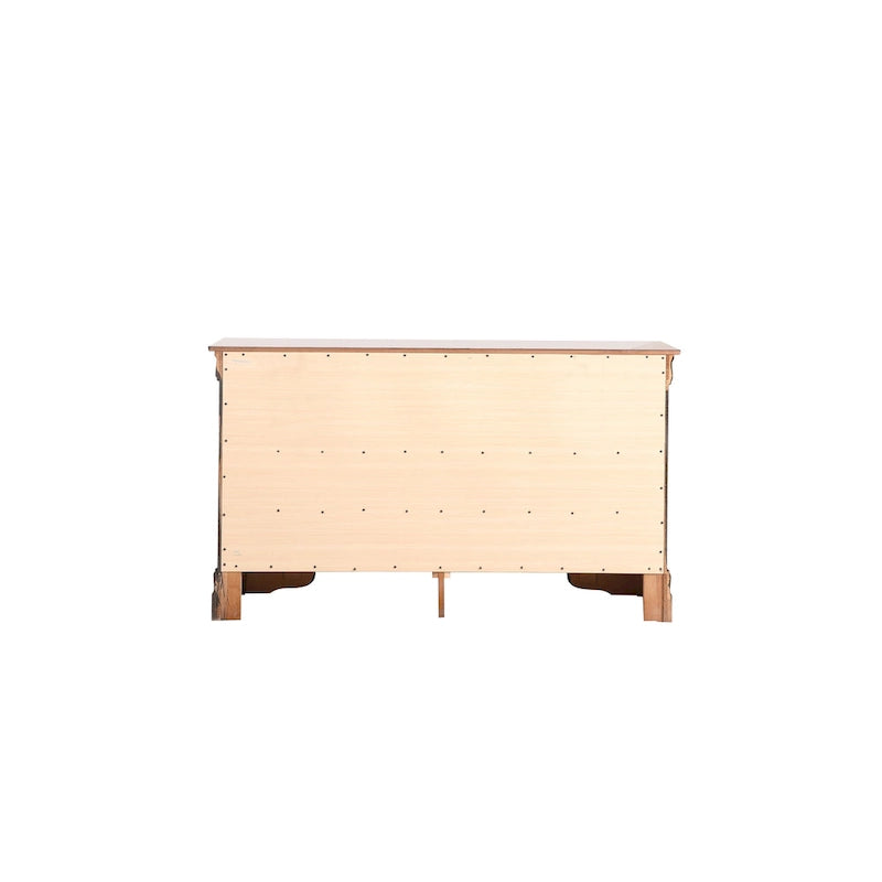 Commode de chambre, Cappuccino / Noir / Cerisier, Placage bois, 1 pièce