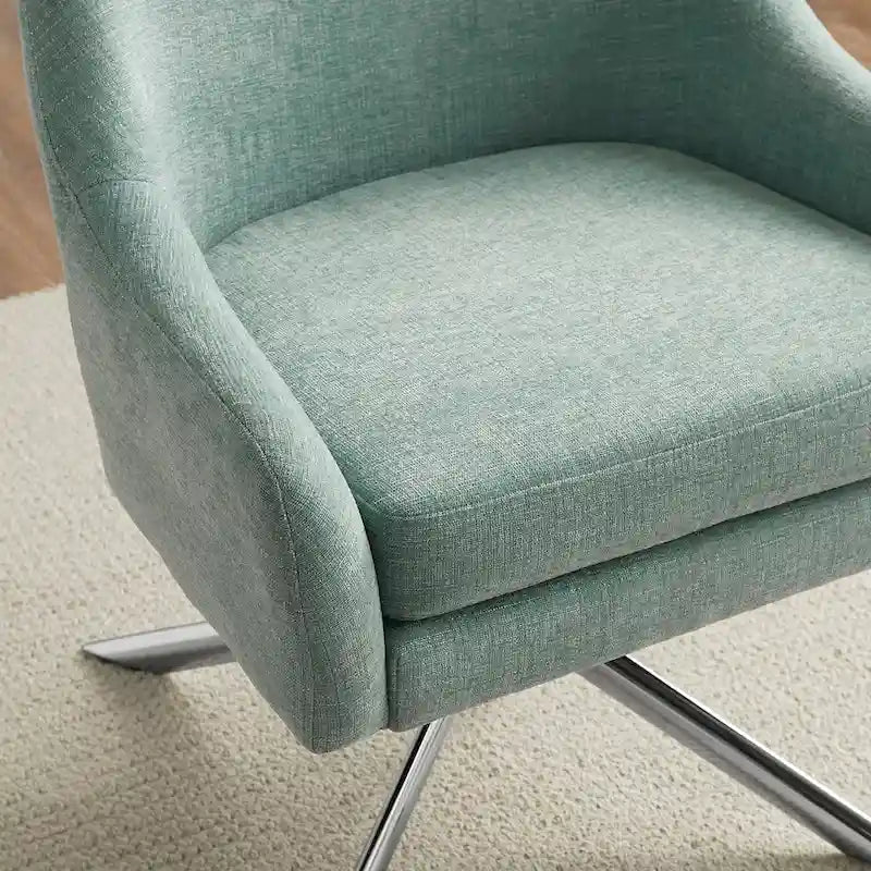 Fauteuil pivotant Seafoam Green / Gris / Multicolore, 1 place, capacité 125 kg