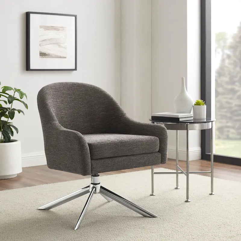 Fauteuil pivotant Seafoam Green / Gris / Multicolore, 1 place, capacité 125 kg
