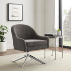 Fauteuil pivotant Seafoam Green / Gris / Multicolore, 1 place, capacité 125 kg