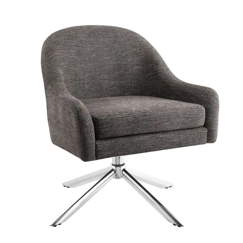 Fauteuil pivotant Seafoam Green / Gris / Multicolore, 1 place, capacité 125 kg