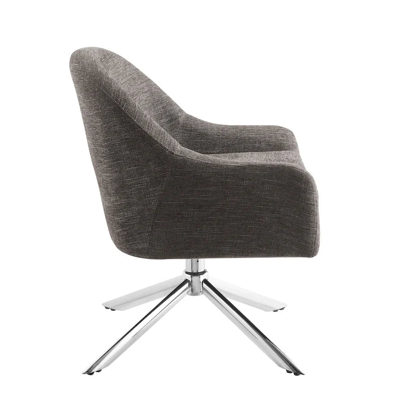 Fauteuil pivotant Seafoam Green / Gris / Multicolore, 1 place, capacité 125 kg