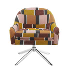 Fauteuil pivotant Seafoam Green / Gris / Multicolore, 1 place, capacité 125 kg