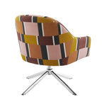 Fauteuil pivotant Seafoam Green / Gris / Multicolore, 1 place, capacité 125 kg