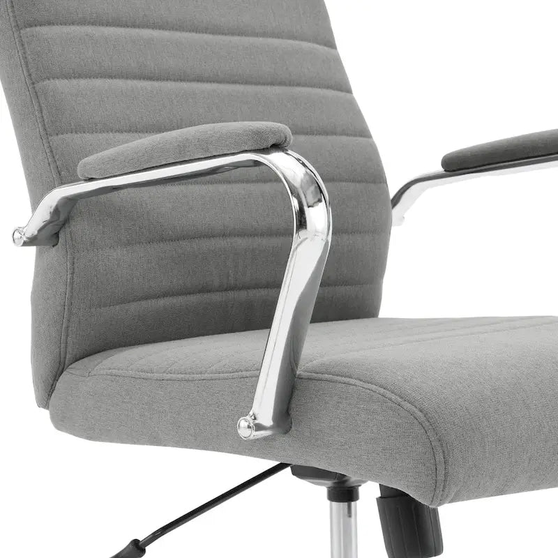 Chaise de bureau pivotante à dossier mi-hauteur, 1 personne, muscade/basilic/bleu/gris