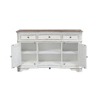 Buffet de salle à manger antique blanc