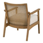 Fauteuil en tissu lavé lin Coastal – Monoplace