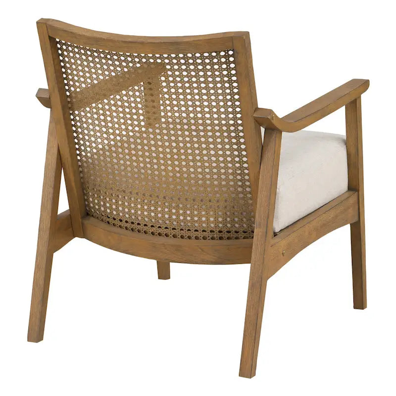 Fauteuil en tissu lavé lin Coastal – Monoplace
