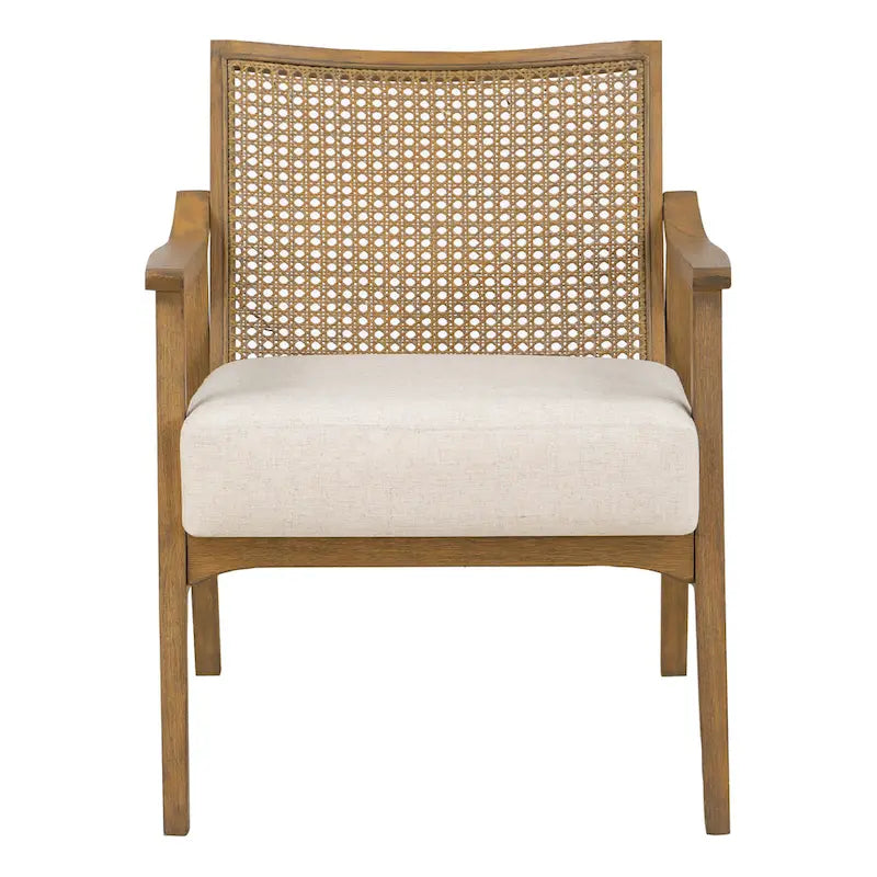 Fauteuil en tissu lavé lin Coastal – Monoplace