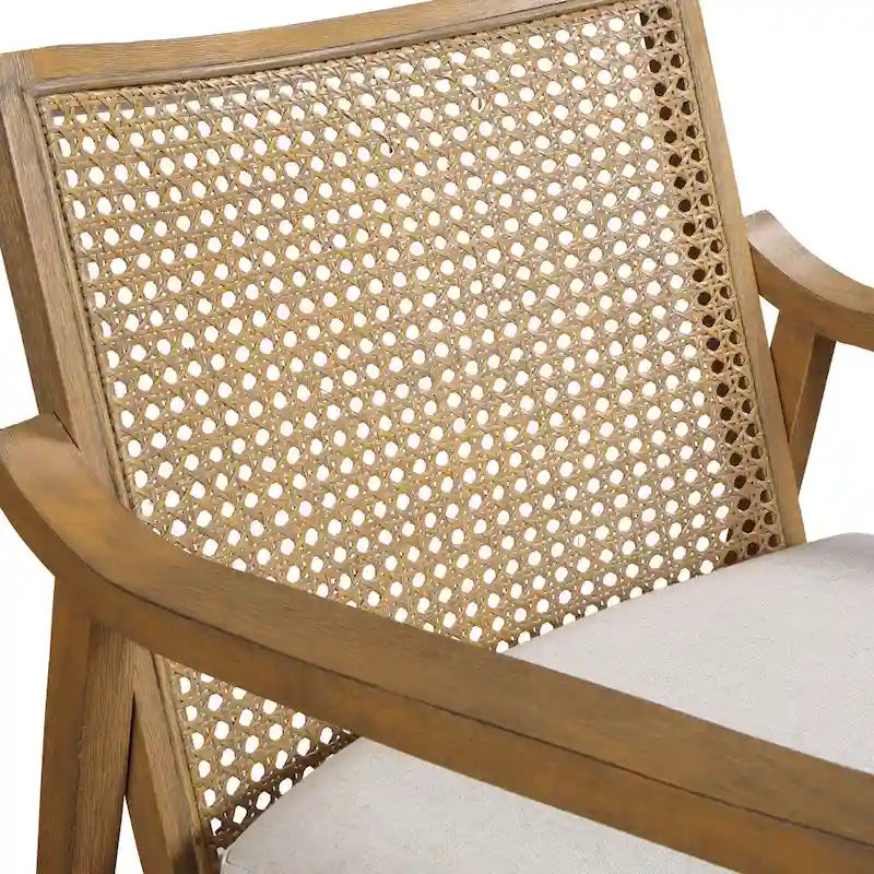 Fauteuil en tissu lavé lin Coastal – Monoplace