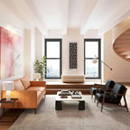 Canapé en cuir italien, 3 places — Noir Onyx / Marron Pierre / Cognac / Marron Chocolat