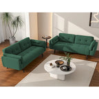 Canapé futon convertible, multicolore, clic-clac, ensemble 2 places