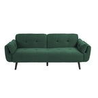 Canapé futon convertible, multicolore, clic-clac, ensemble 2 places
