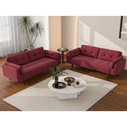 Canapé futon convertible, multicolore, clic-clac, ensemble 2 places