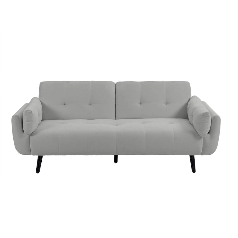 Canapé futon convertible, multicolore, clic-clac, ensemble 2 places