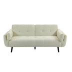 Canapé futon convertible, multicolore, clic-clac, ensemble 2 places