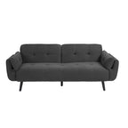 Canapé futon convertible, multicolore, clic-clac, ensemble 2 places