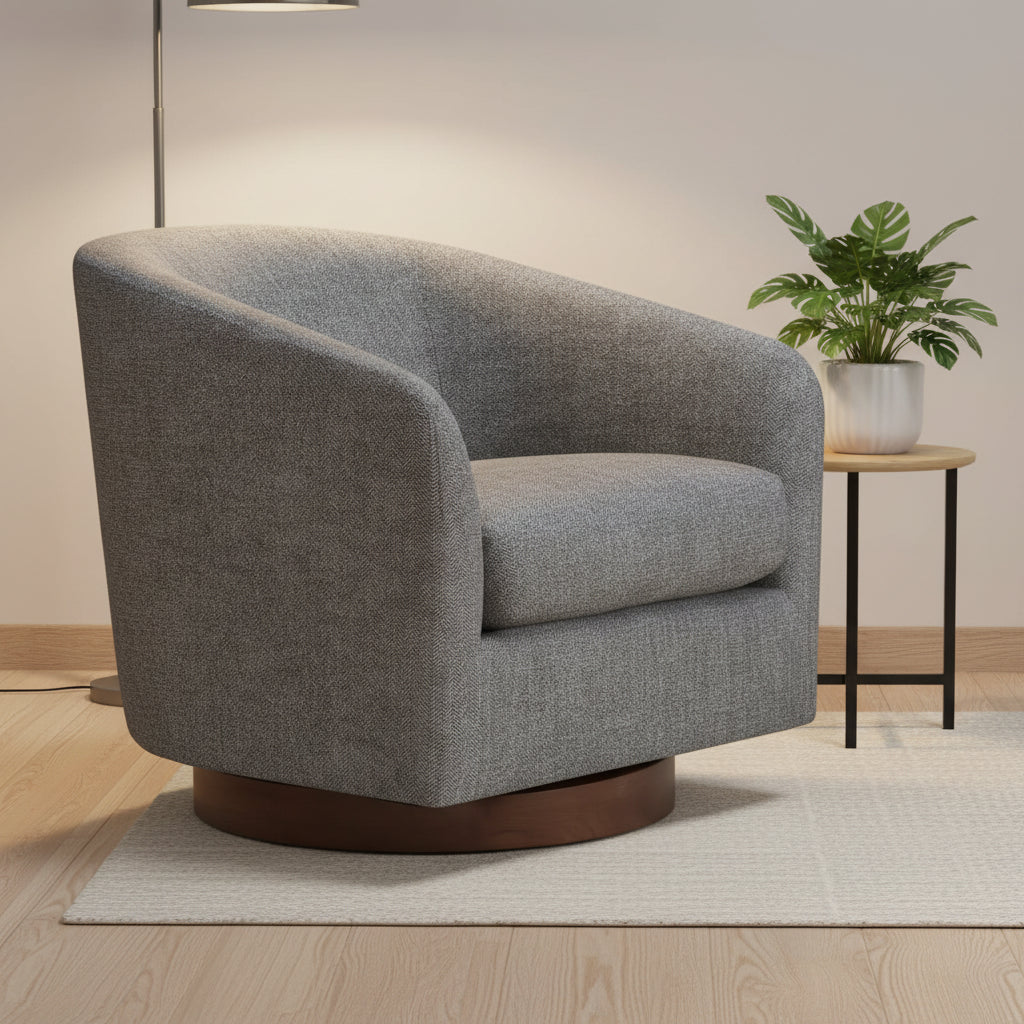 Liam Swivel Accent Chair - Single