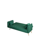 Canapé-lit pliable convertible 2 places gris/beige/bleu/rose/vert