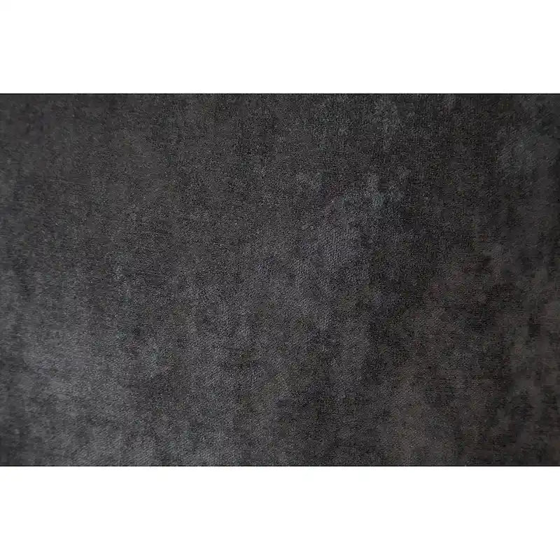 Fauteuil tonneau gris bicolore, pivotant et à roulettes, 2 places